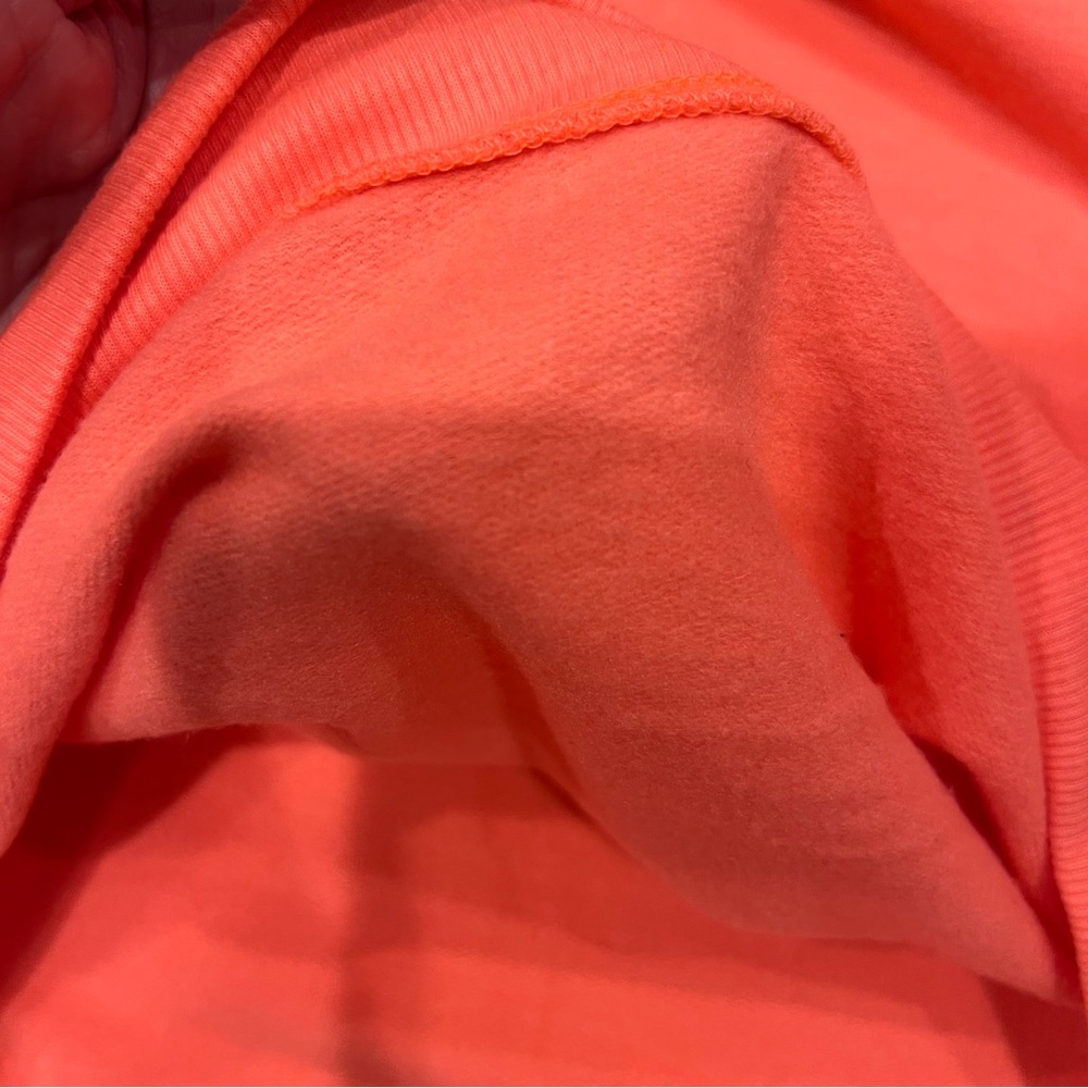 WORKSHOP REPUBLIC CLOTHING "ON BEACH TIME" BRIGHT ORANGE SWEATSHIRT SIZE XL - Picture 10 of 10